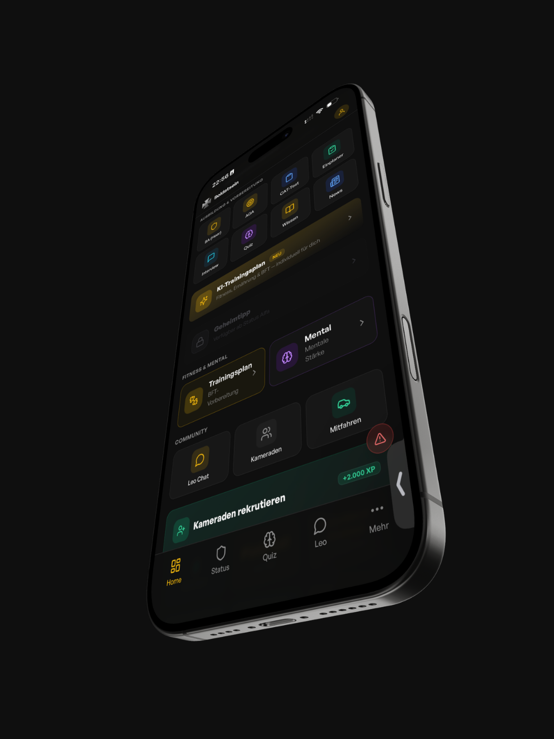 Soldatsein App — Community